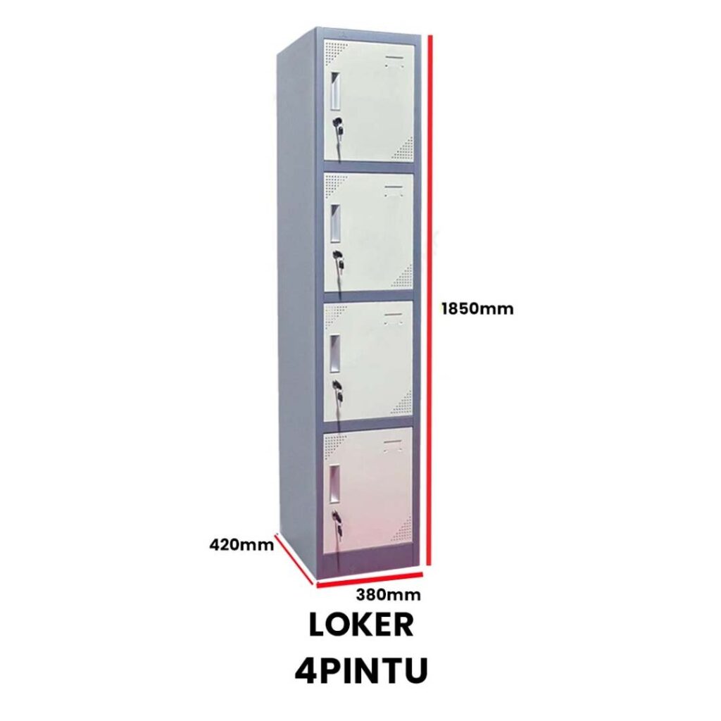 Loker Besi Koenig AAL104 4 Pintu
