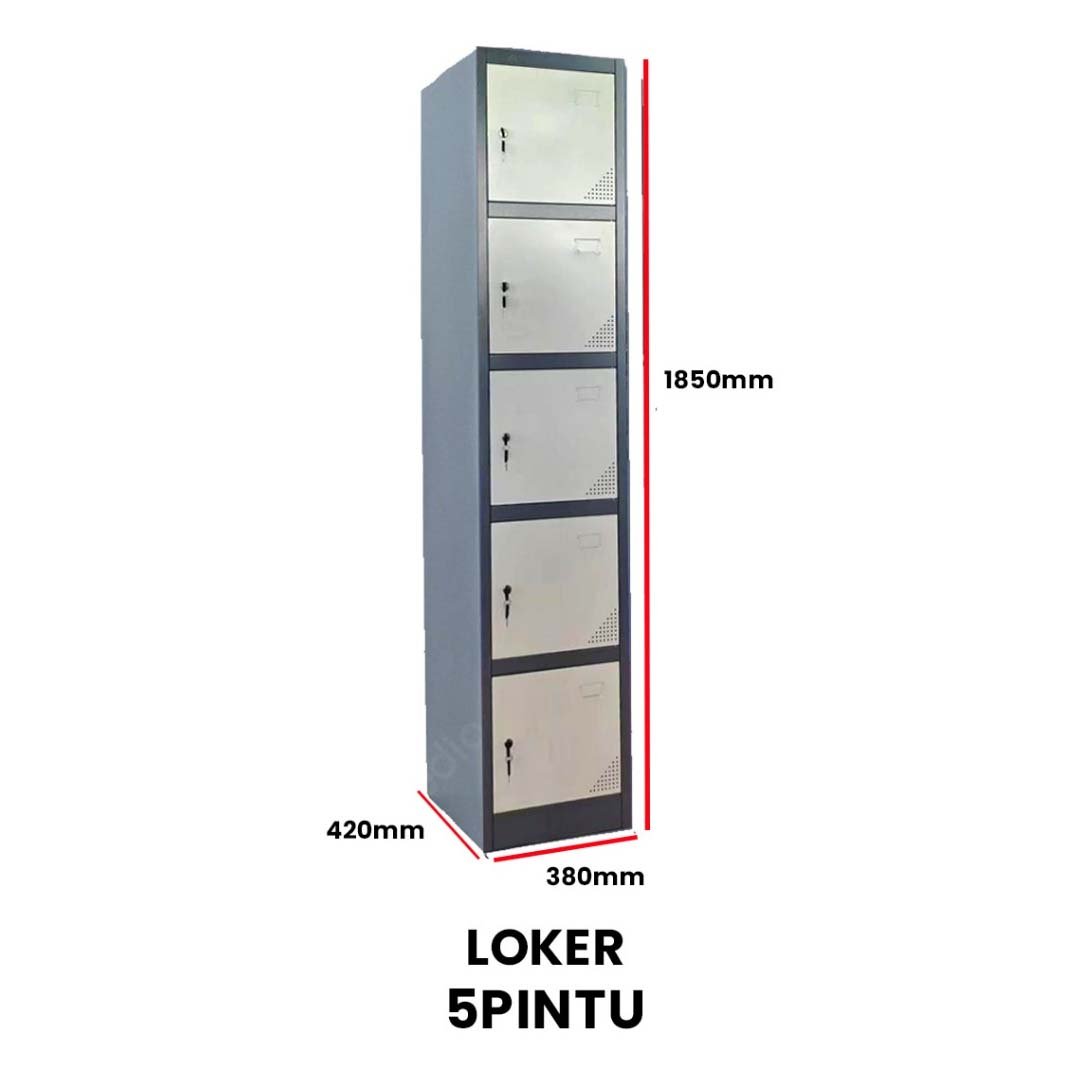 Loker Besi Koenig AAL105 5 Pintu