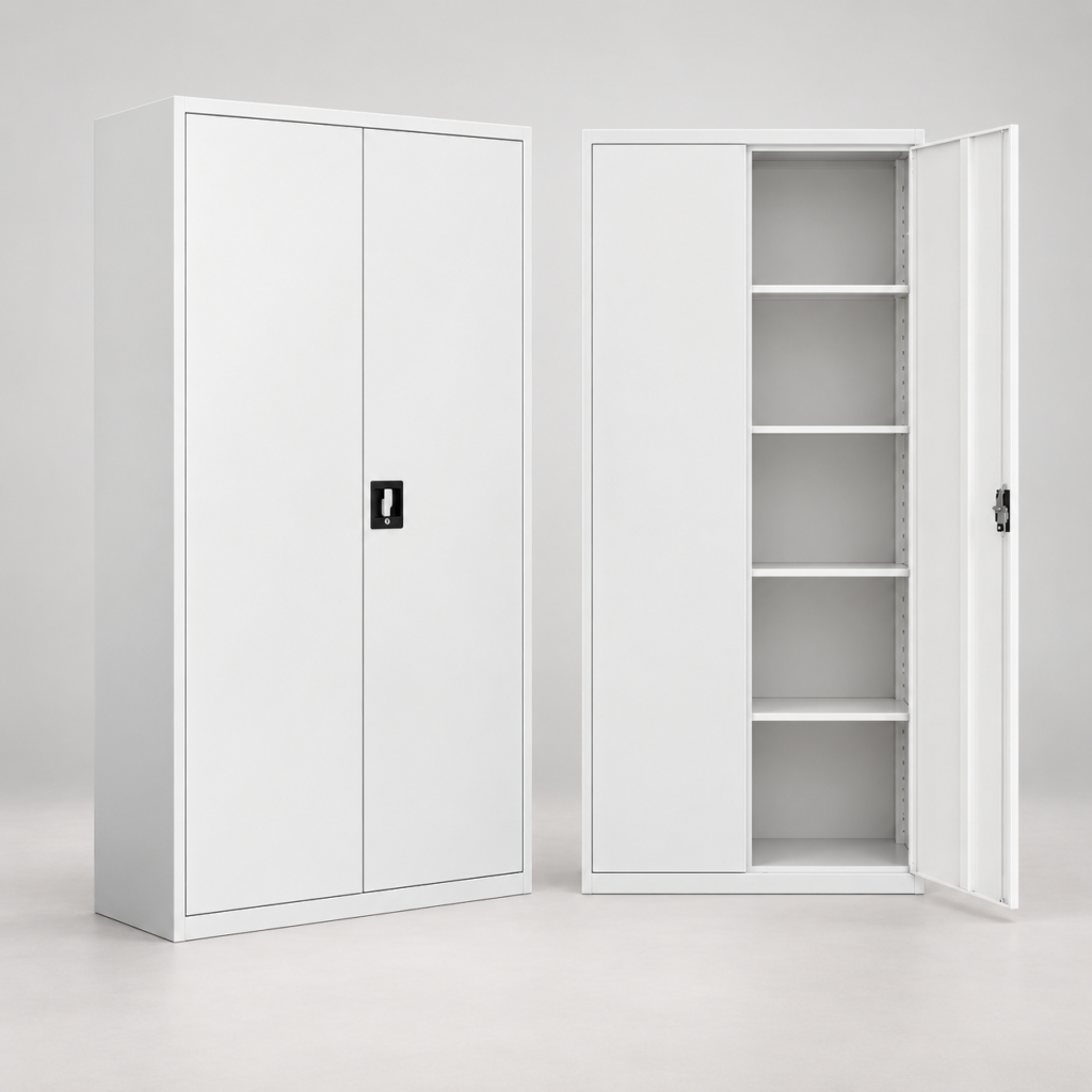 Lemari Arsip Besi ACERO 268A Cream Pintu Ayun