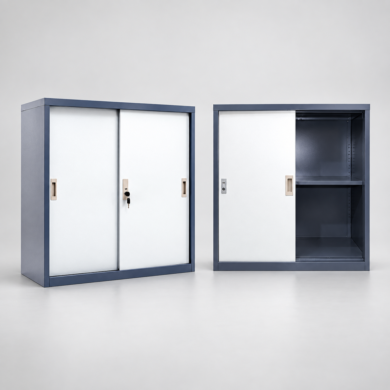 Lemari Arsip Besi ACERO S9 Pintu Geser