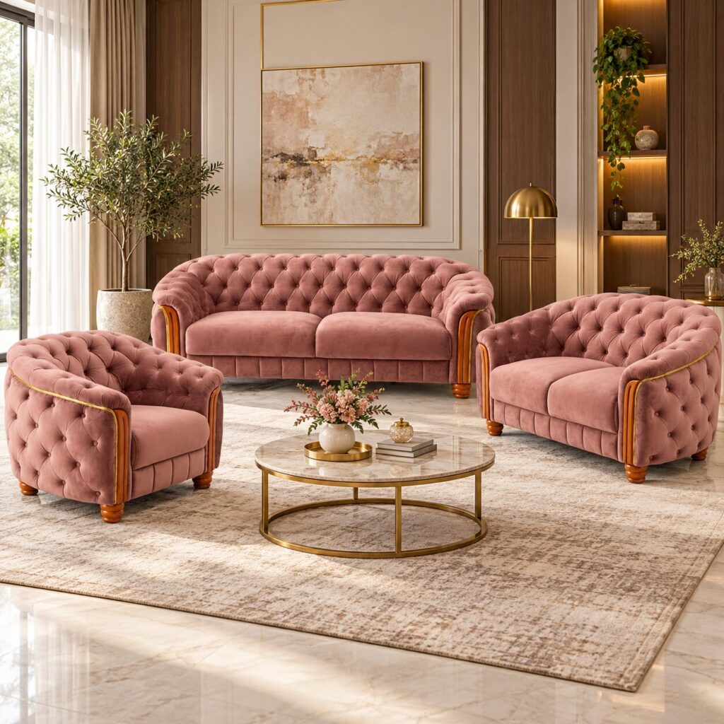 Sofa Chesterfield Koenig NEAR 3-2-1
