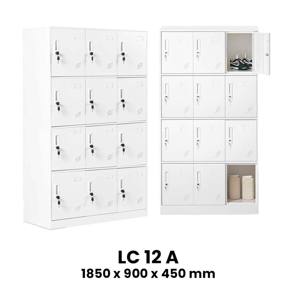 Loker Besi Koenig LC 12 A 12 Pintu