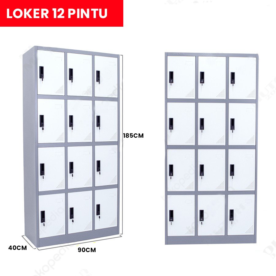 Loker Besi Koenig LC-12P 12 Pintu