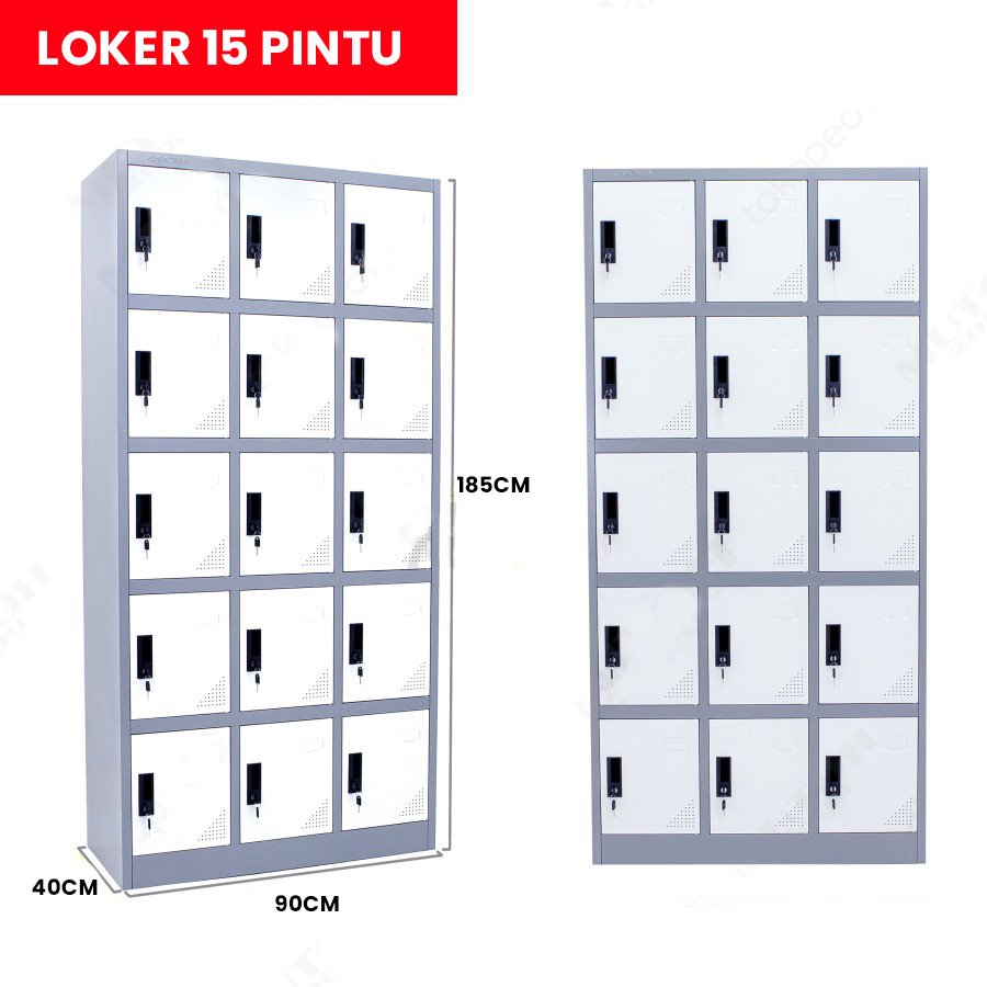 Loker Besi Koenig LC 15P MS 15 Pintu