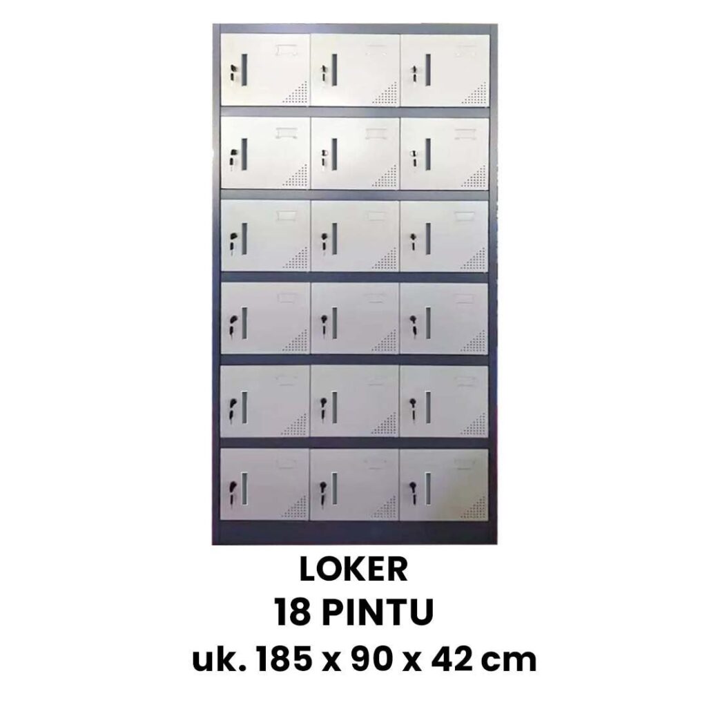 Loker Besi Koenig AAL 318 18 Pintu