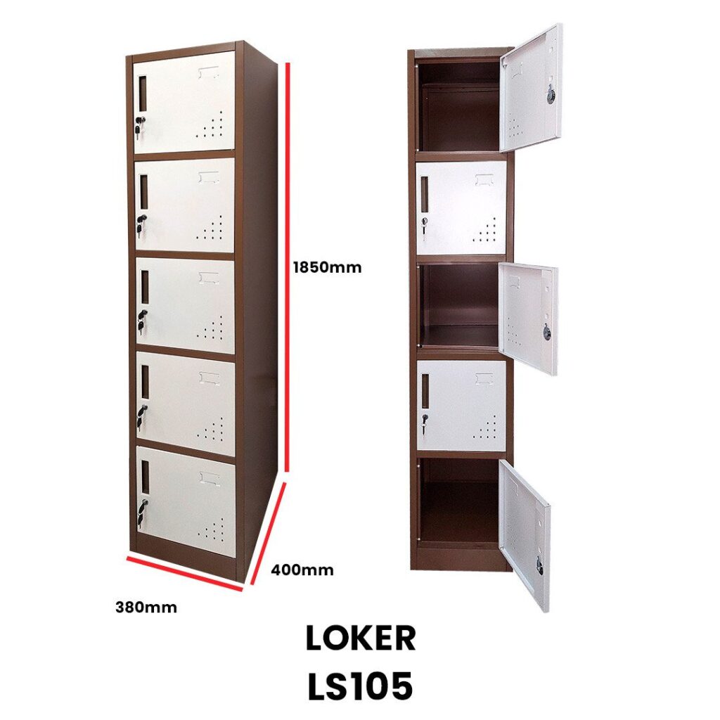 Loker Besi Koenig LS105 5 Pintu