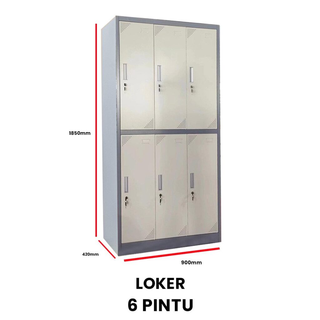 Loker Besi Koenig AAL306 6 Pintu