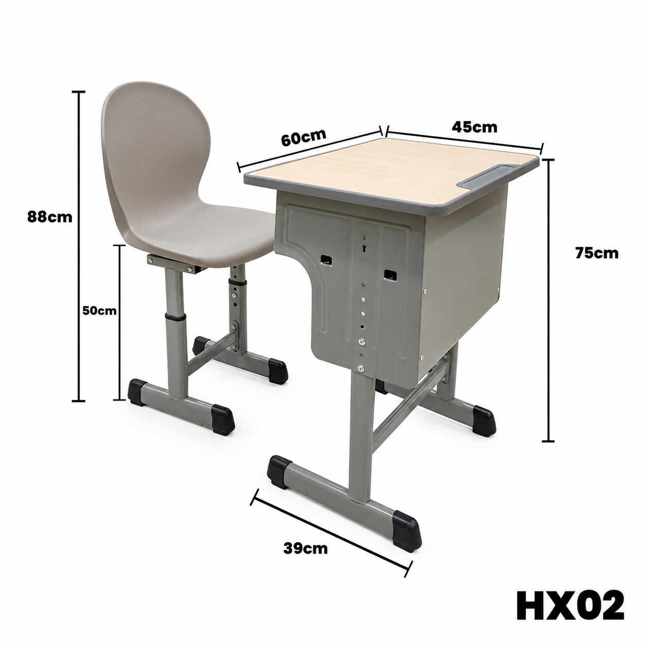 Meja kursi siswa Acero HX-02