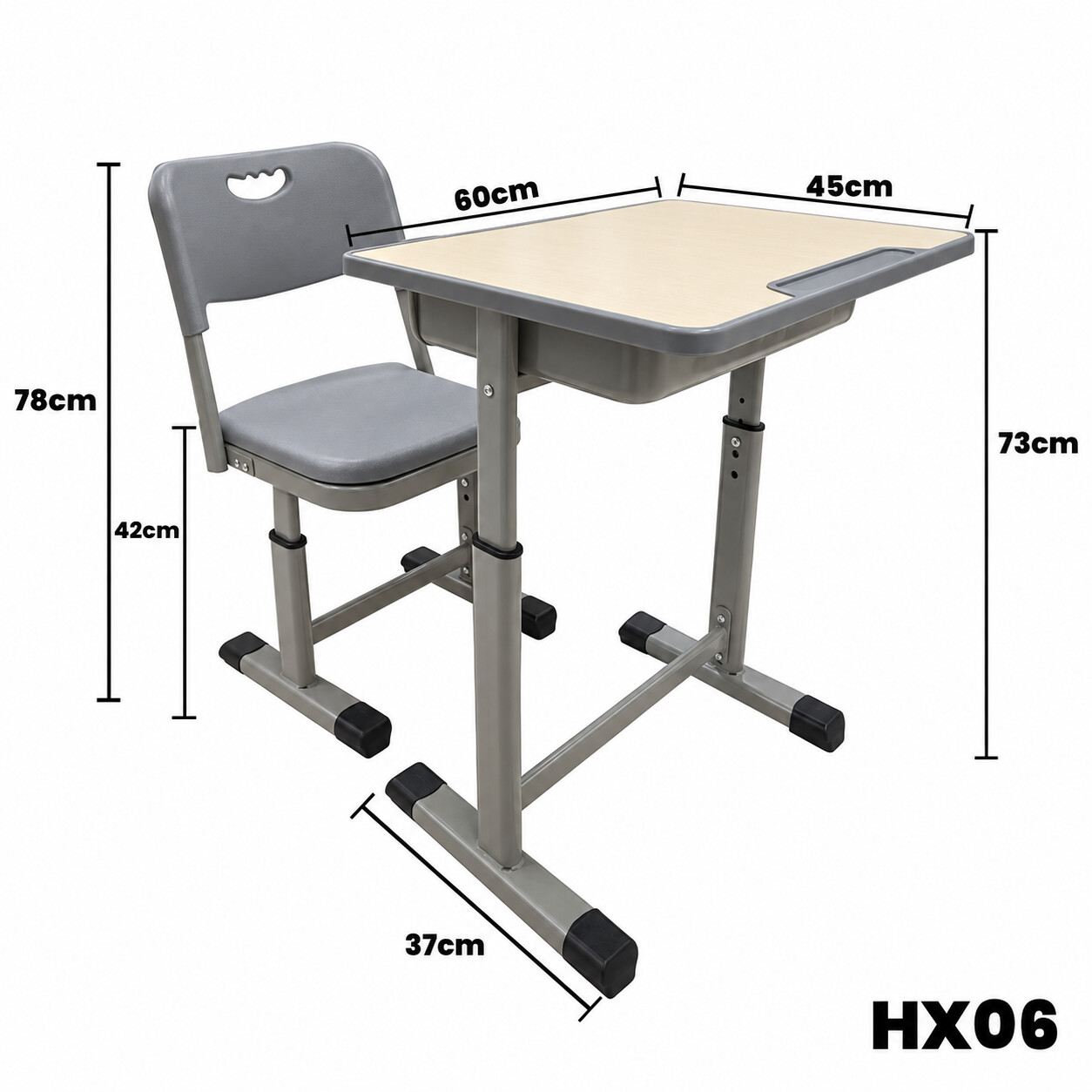 Meja kursi siswa Acero HX-06